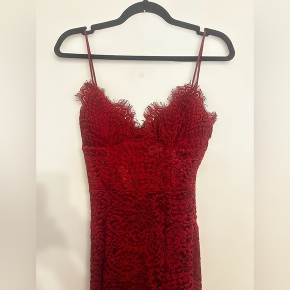 Alamour the Label Layali Dress in Red - Picture 8 of 10